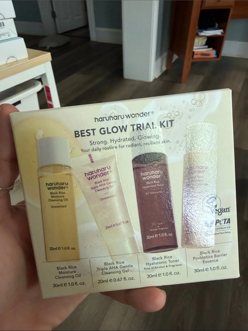Best Glow Trial Kit — Cream & Brown Skincare Set